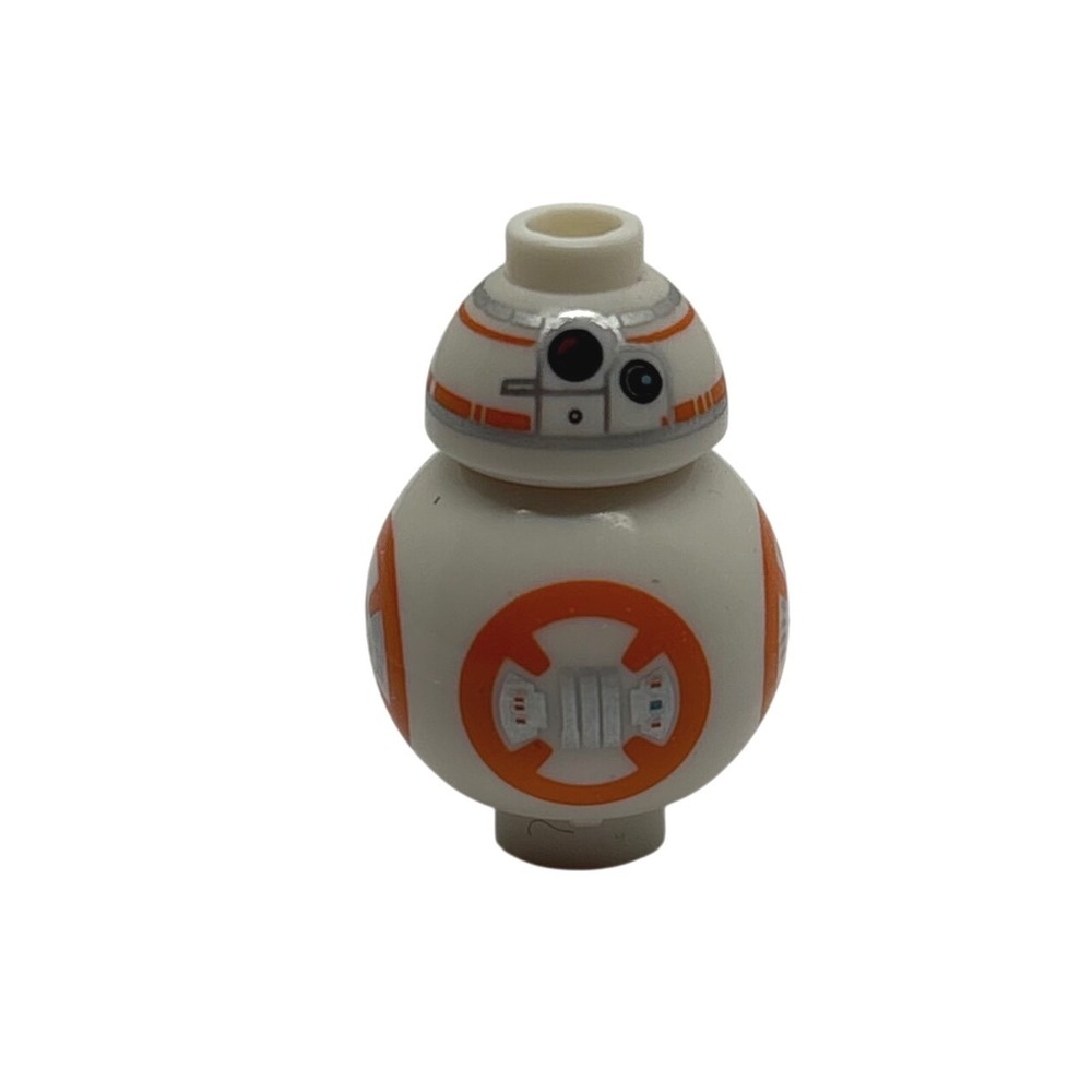 LEGO Star Wars BB-8 Astromech Droid Minifigure White Orange Silver sw0661 1"